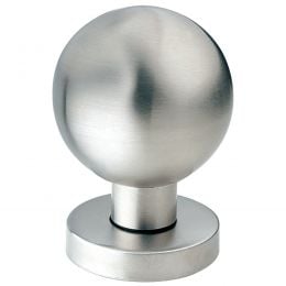 Pomolo sfera fisso in acciaio per porta diametro 60 mm 360 Fimet Inox