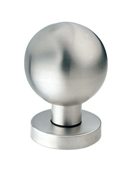Pomolo sfera fisso in acciaio per porta diametro 60 mm 360 Fimet Inox