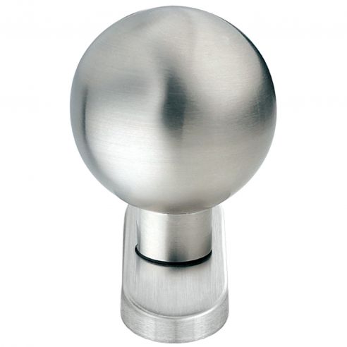 Pomello Per Porta Kotarbau - Sfera In Acciaio Inox, Fisso, Design Elegante E Funzionale - Foto 3