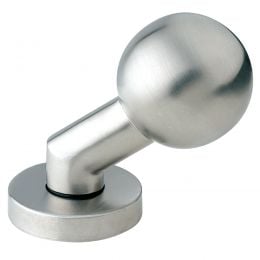 Pomolo sfera spostato fisso in acciaio per porta 326GK Fimet Inox