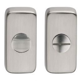 Nottolino in acciaio con rosetta rettangolare Fimet Inox