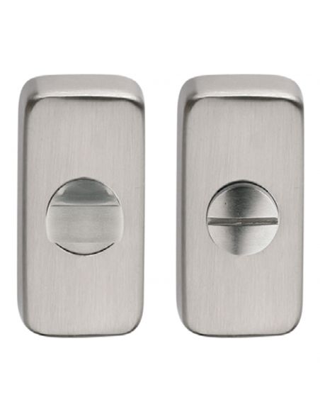 Nottolino in acciaio con rosetta rettangolare Fimet Inox