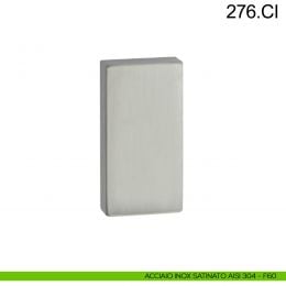 Bocchetta in acciaio coprivite rettangolare cieca Fimet Inox 2