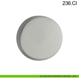 Bocchetta coprivite tonda cieca in acciaio Fimet Inox 2