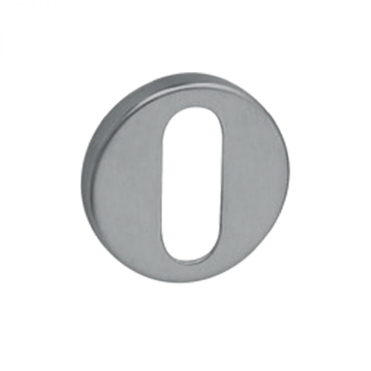 Rosetta Protezione Foro Chiave Acciaio Inox FELGNER Rosetta Di Protezione Per Barba Colorata (1 Paio) | Rosetta Per Chiavi Di Alta Qualità Per Porte Profilate | Forma Rotonda In Acciaio Inox Opaco