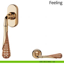 Maniglia Swarovski per finestra martellina DK Feeling Linea Calì 2