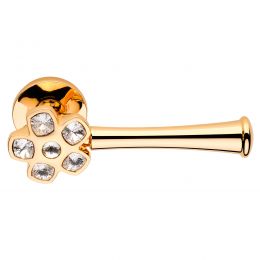 Maniglia per porta Swarovski Flory Linea Calì