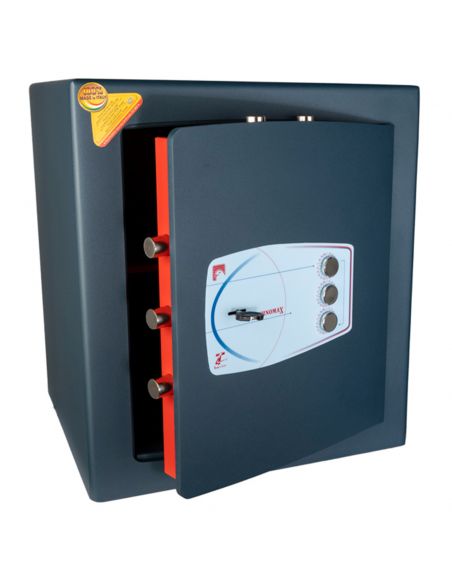 Cassaforte a mobile con chiave e combinazione Technomax Gold Moby Diplo GMD/7