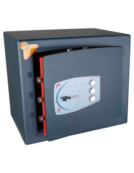 Cassaforte Technomax Gold Moby Diplo con chiave e combinazione GMD/6 a mobile