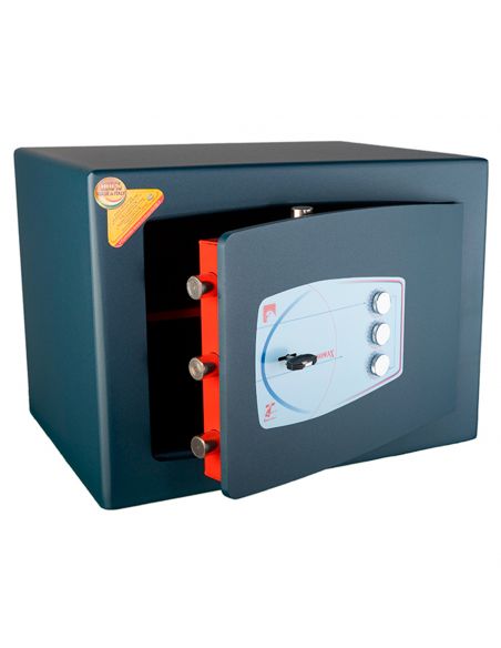 Cassaforte Technomax Gold Moby Diplo con chiave e combinazione GMD/5 da appoggio