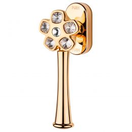 Maniglia Swarovski per finestra martellina DK SmartBlock Flory Linea Calì
