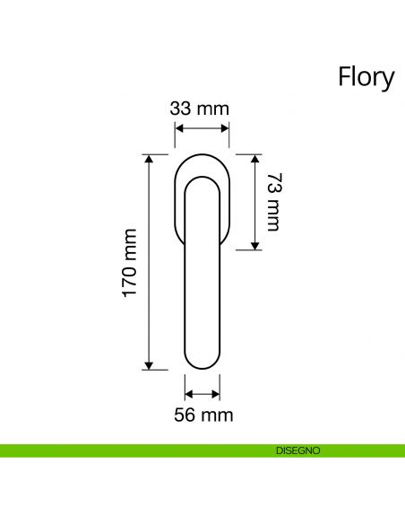 Maniglia Swarovski per finestra martellina DK SmartBlock Flory Linea Calì disegno