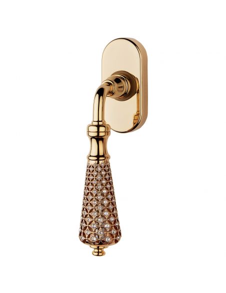 Maniglia Swarovski per finestra martellina DK Sogno Linea Calì