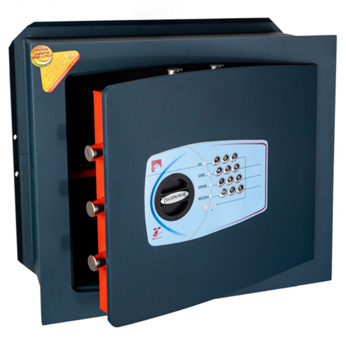 Cassaforte Elettronica DEUBA 31x20x20 Cm | Doppio Bullone Acciaio | Combinazione Personalizzabile - Foto 7