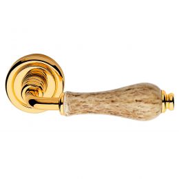 Maniglia porcellana maculata Dalia Linea Calì