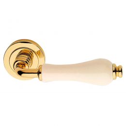 Maniglia porcellana avorio Dalia Linea Calì