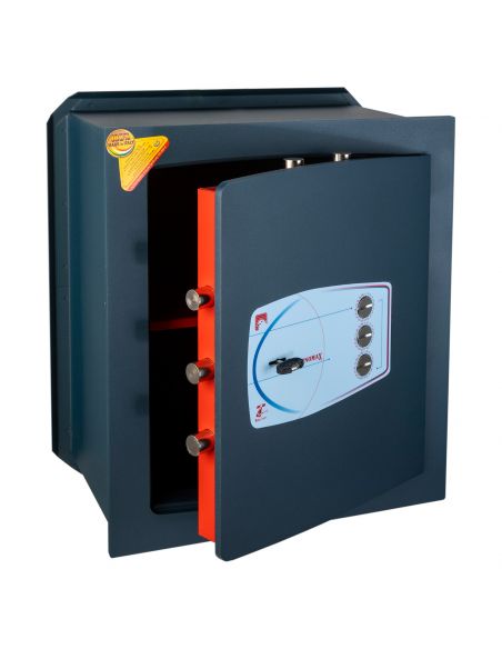 Cassaforte con chiave e combinazione Technomax Gold Diplo da incasso GD/7