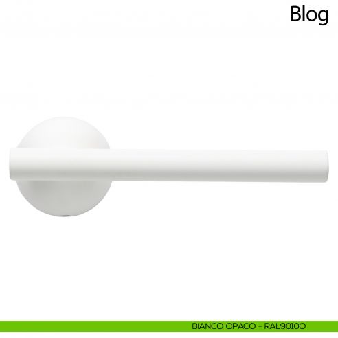 Maniglia per porta Blog Comit bianco opaco