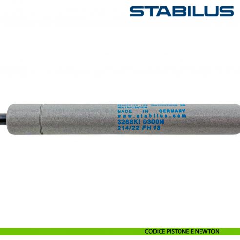 Molla a gas Stabilus lift-o-mat 300 Newton per dispositivo Lift Salice