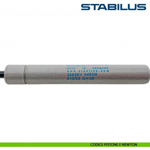 Pistone Stabilus lift-o-mat 450 Newton per meccanismo Lift Salice