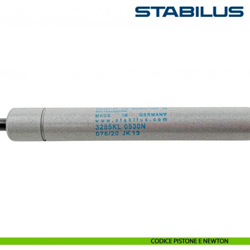 Molla a gas per Lift Salice Stabilus lift-o-mat 530 Newton