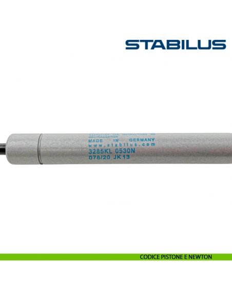 Molla a gas per Lift Salice Stabilus lift-o-mat 530 Newton