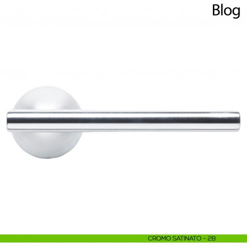 Maniglia per porta Blog Comit cromo satinato