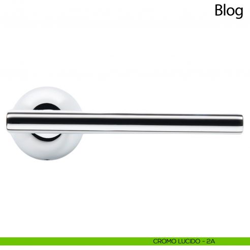 Maniglia per porta Blog Comit cromo lucido