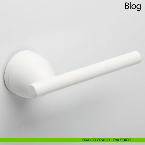 Maniglia per porta Blog Comit bianco opaco anteprima