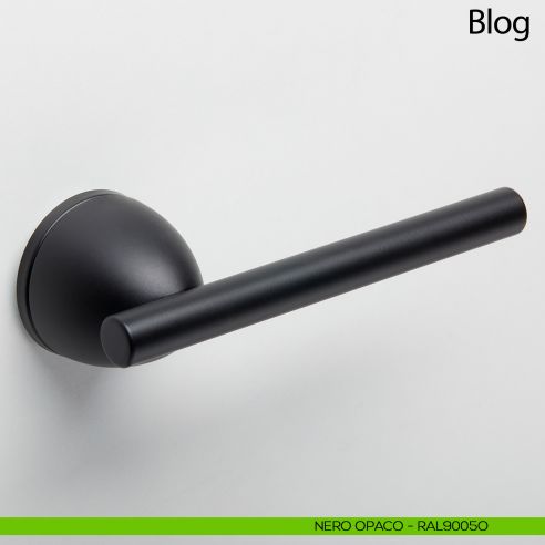 Maniglia per porta Blog Comit nero opaco anteprima