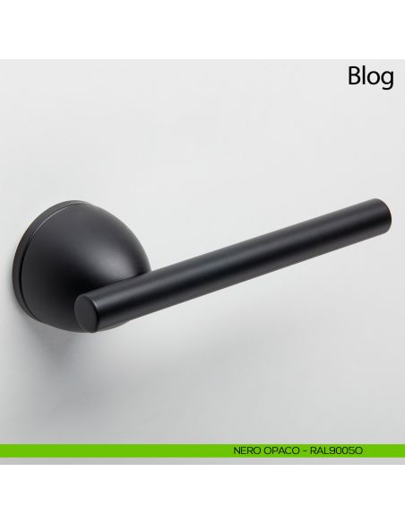 Maniglia per porta Blog Comit nero opaco anteprima