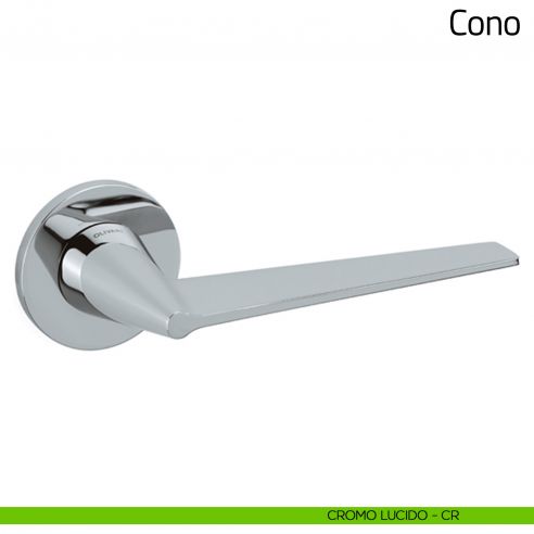 Maniglia per porta Cono Olivari cromo lucido