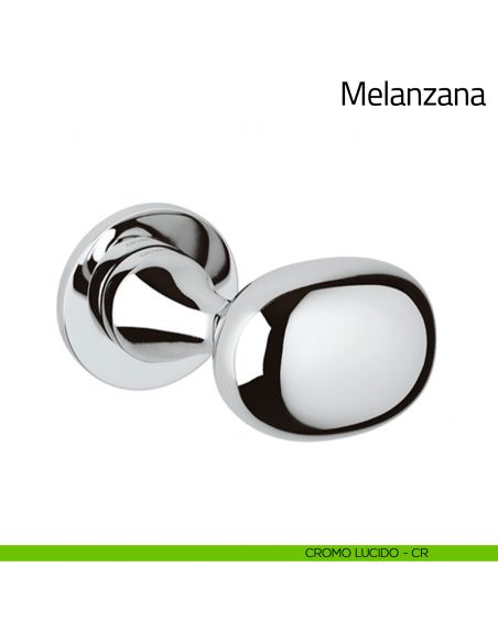 Maniglia per porta Melanzana Olivari cromo lucido