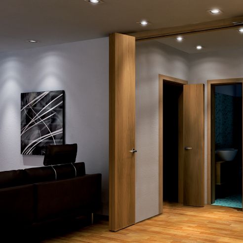 Sistema per porta pieghevole a libro Compack Living 90° Celegon