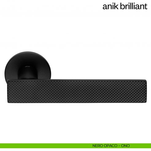 Maniglia per porta Anik Brilliant dnd Handles nero