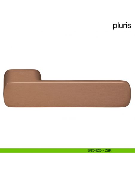 Maniglia per porta Pluris dnd Handles bronzo
