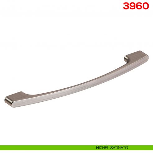 Maniglia per mobile 3960 Mital nichel satinato