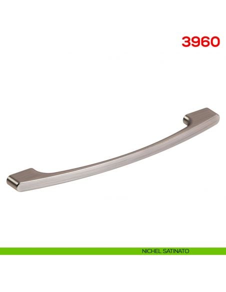 Maniglia per mobile 3960 Mital nichel satinato