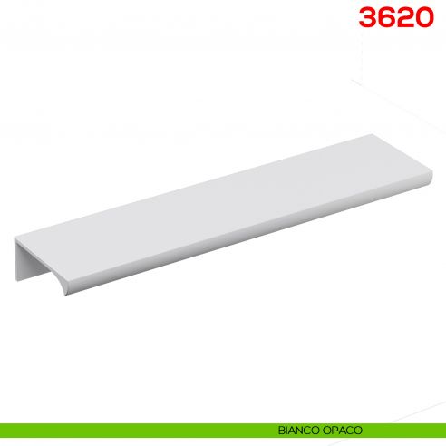 Maniglia per mobile 3620 Mital bianco opaco