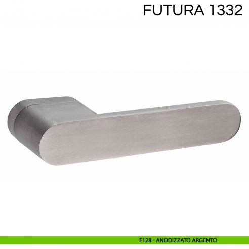 Maniglia per porta Futura 1332 Fimet Handles - F218 Anodizzato Argento