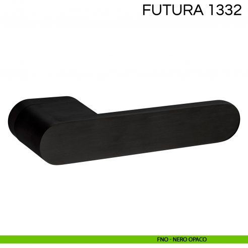 Maniglia per porta Futura 1332 Fimet Handles FNO - Nero Opaco