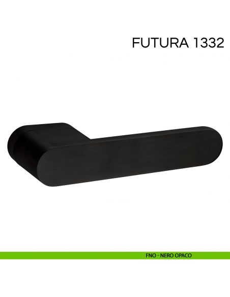 Maniglia per porta Futura 1332 Fimet Handles FNO - Nero Opaco