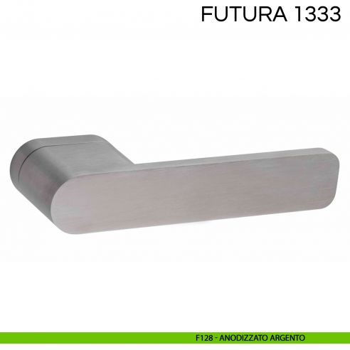 Maniglia per porta Futura 1333 Fimet Handles - F218 Anodizzato Argento