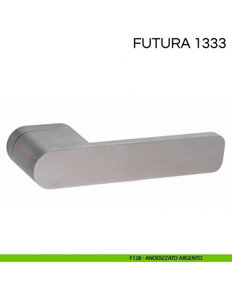 Maniglia per porta Futura 1333 Fimet Handles - F218 Anodizzato Argento