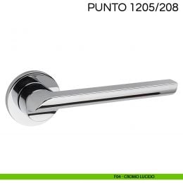 Maniglia per porta Punto Fimet Handles con rosetta tonda 2
