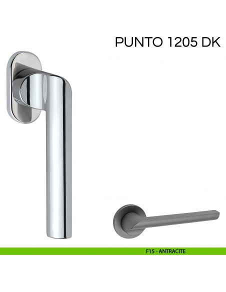 Maniglia per finestra martellina DK Punto Fimet Handles F15 - antracite