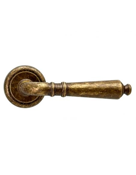 Maniglia per porta ottone bronzato antico Ambra Nestori