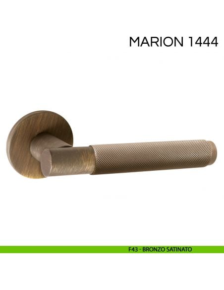 Maniglia per porta Marion Fimet Handles bronzo satinato