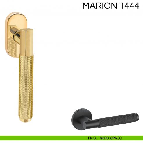 Maniglia per finestra martellina DK Marion Fimet Handles FN.O. - nero opaco