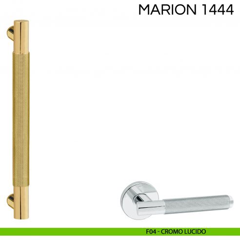 Maniglione tondo per porta Marion Fimet Handles F04 - cromo lucido